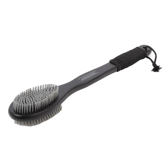 Bodico, wooden Body Bath Brush Black Wood, hangtag,