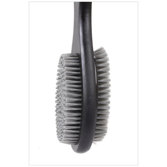 Bodico, wooden Body Bath Brush Black Wood, hangtag,