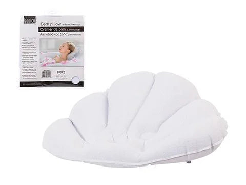 Bodico Bath Pillow, white only, pvc bag(HZ)