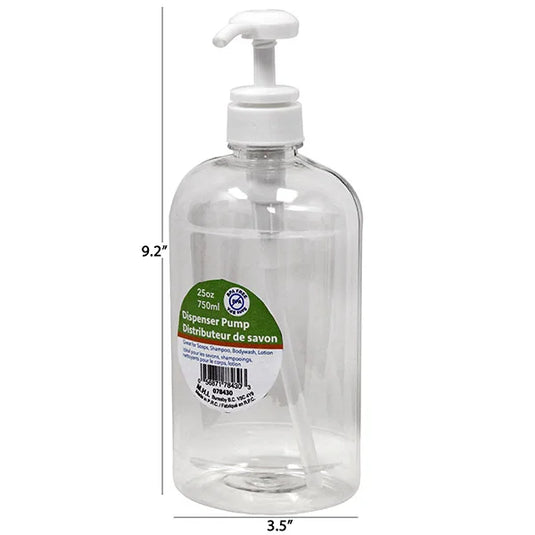 Clear Soap Dispenser