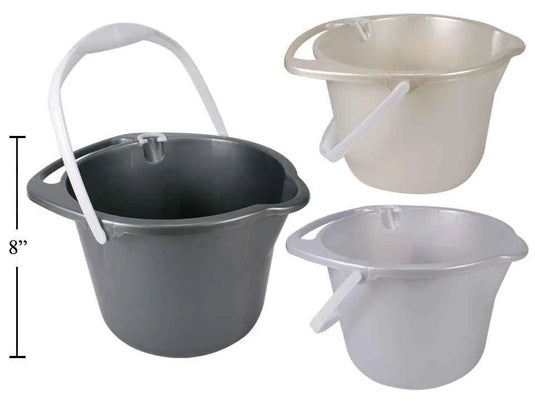 Action-1, 8L Plastic Utility Bucket 11"x12.5"x8" label