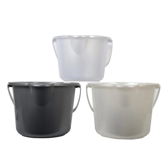 Action-1, 8L Plastic Utility Bucket 11"x12.5"x8" label