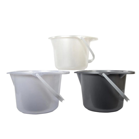 Action-1, 8L Plastic Utility Bucket 11"x12.5"x8" label