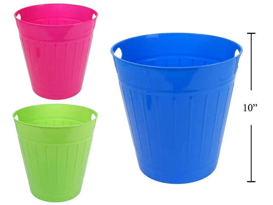 H.E., 9.75"D x 10"H Round Waste Bin