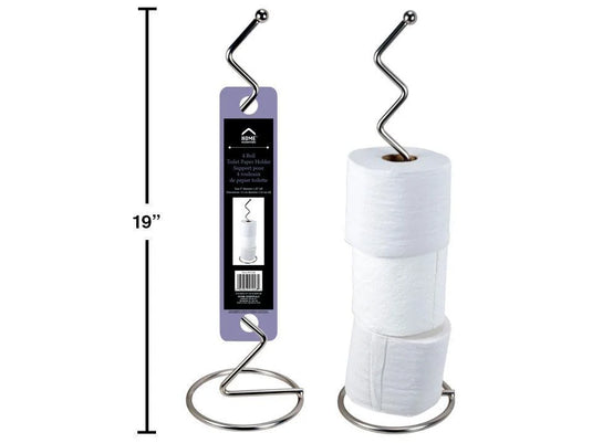 Toilet Paper Holder, Holds 4 Rolls