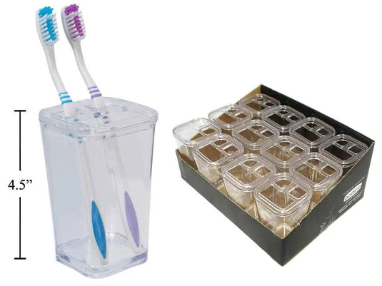 Bodico, Clear Toothbrush Holder, p/s, plastic