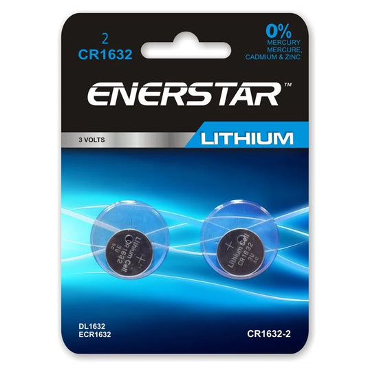 CR1632 LITHIUM BATTERY-2PCS