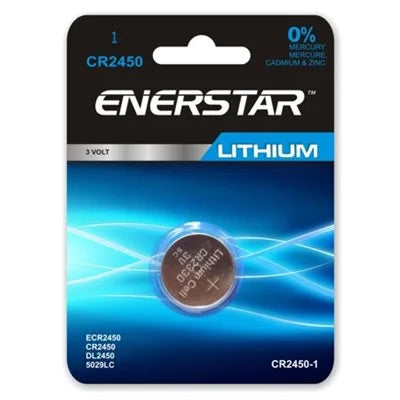 CR2450 LITHIUM 3V BATTERY 1PK