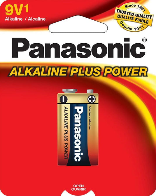 Panasonic, 9 Volt Alkaline Battery