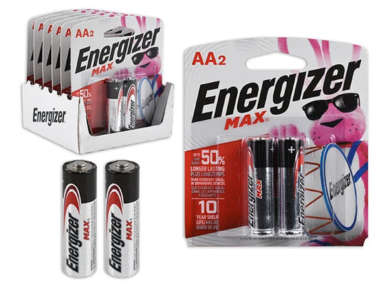 Energizer Max AA- 2 PK Alkaline Batteries