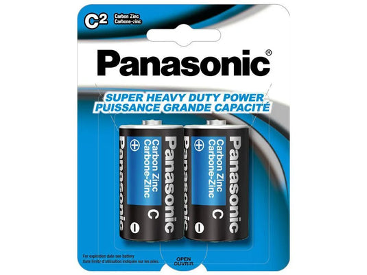 Panasonic, 2pk."C" Super HD Battery