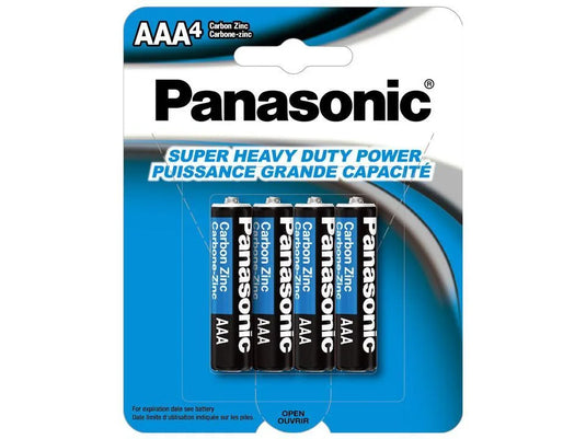 Panasonic, 4pk AAA Super HD Battery