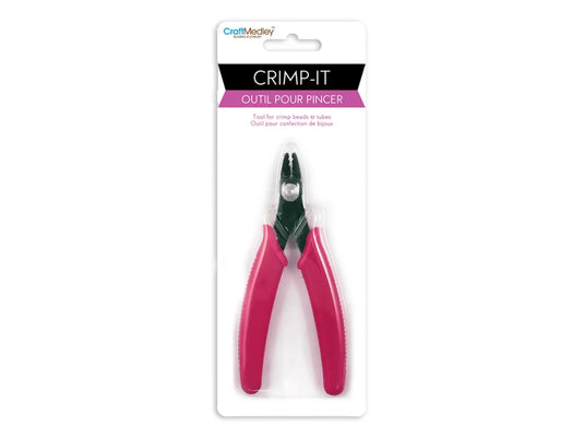 Beading/Jewelry Tool: 'Crimp-It' Tool for Crimp Beads and Tubes