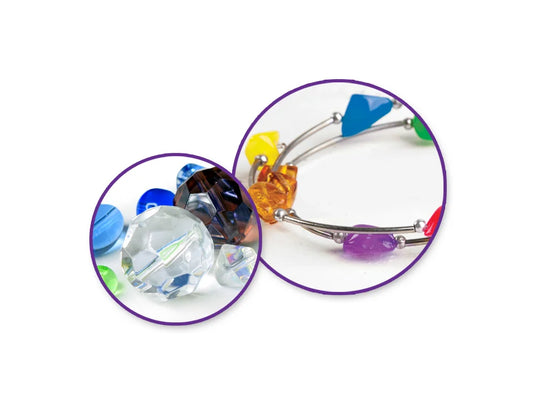 Glass Beads: Bulk Mix Pack 100gms