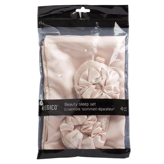 Bodico, Beauty Sleep Set, eye mask, pillow case, ponyholder, print bag