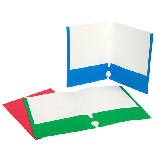 O.WKs. 3-pc Twin Pocket Portfolio