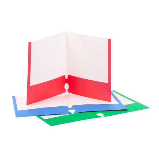 O.WKs. 3-pc Twin Pocket Portfolio