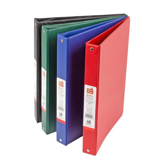 O-Ring 1" Vinyl Binder