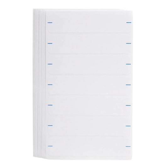 O.WKs. 126-pc File Folder Label, 5/8x2.75", clam pack