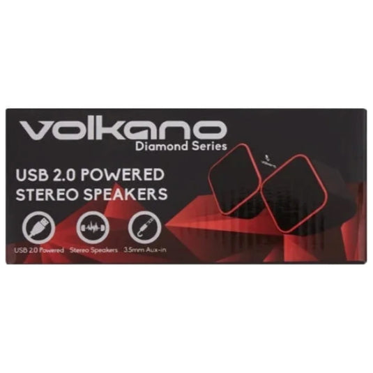 Volkano Diamond Series Stereo Speakers