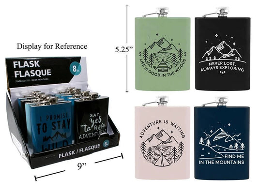 True North, 8oz Flask