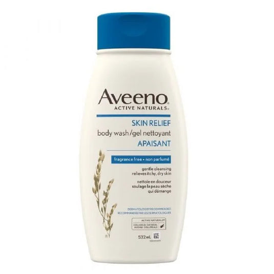 AVEENO B/W 532ML SKIN RELIEF SCENT FREE