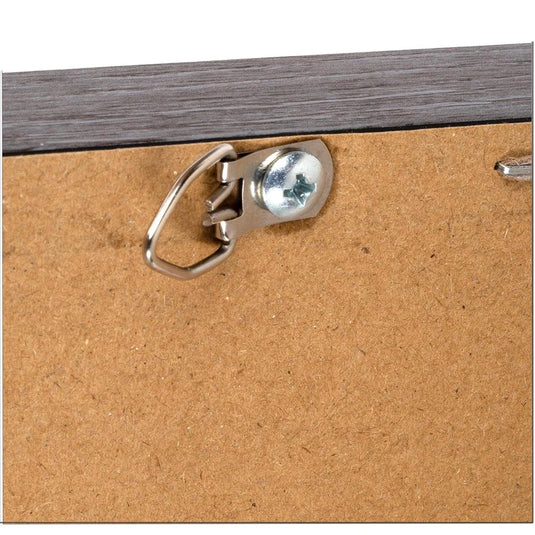 KG Planner Glass Dry Erase Board 18x24", Gray Wood Effect, PS(AZ)