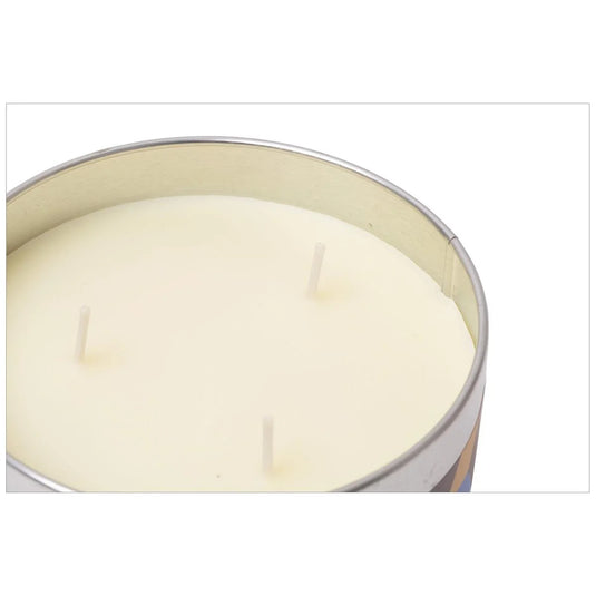 KG 3-Wick Tin Jasmin&Sandalwood Paraffin/Soy Blend Candle (Az)