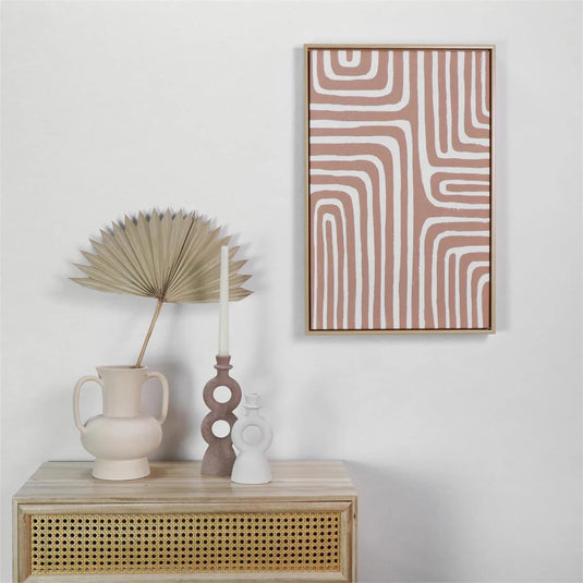 Taper Candle Holder, Double Loop, 9.25"H