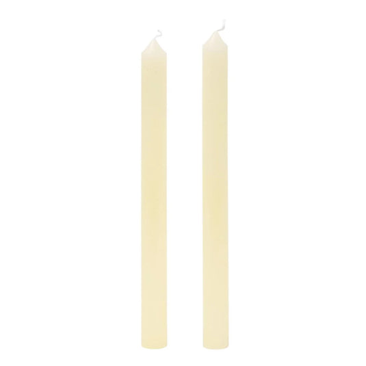 KG Enlighten 4Pk 10" Diner Candle, Ivory, Unscented (Az)