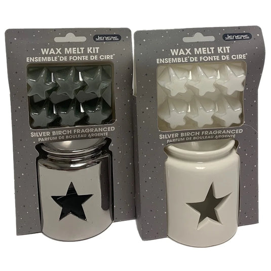 WAX MELT KIT (1 BURNER + 6 STAR WAX MELTS )
