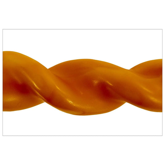 Deco Lite Spiral Tapers Set/2, 10", Ochre, PVC box