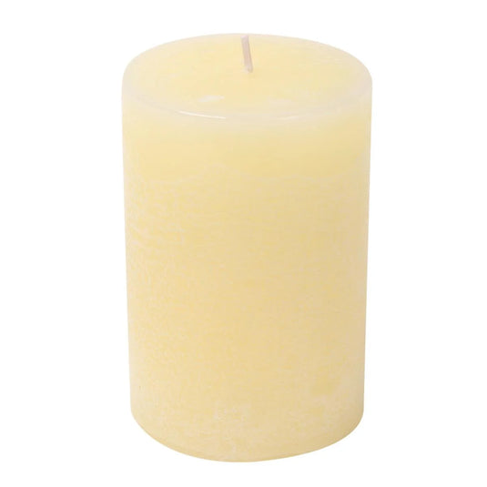 KG Enlighten 4" Scented Pillar Vanilla Flower (Az)
