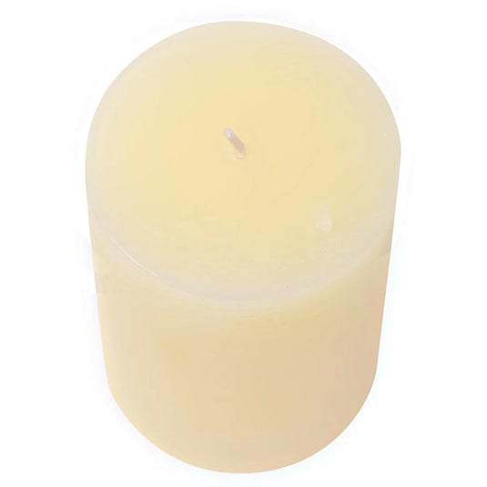KG Enlighten 4" Scented Pillar Vanilla Flower (Az)