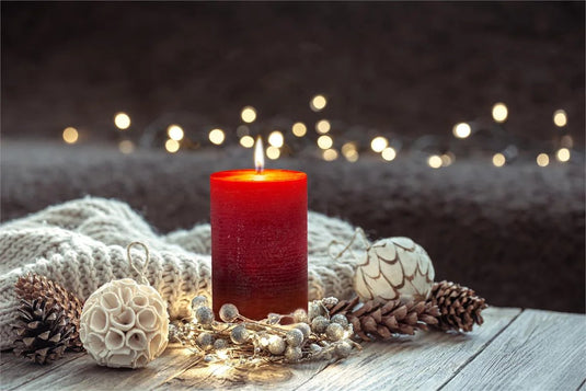 KG Enlighten 4" Scented Pillar Pomegranate (Az)