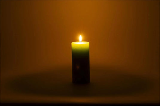 KG Enlighten 6" Scented Pillar Thai Lemongrass, 72Hrs (Az)