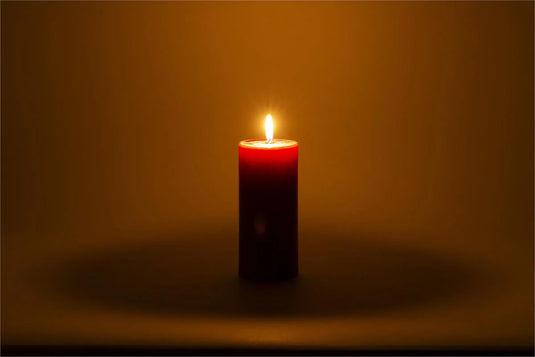 KG Enlighten 6" Scented Pillar Pomegranate, 72Hrs (Az)