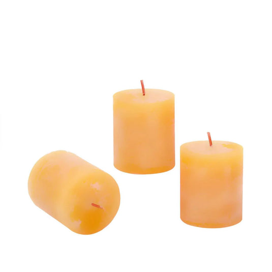 KG Enlighten 3Pk 2" Min Pillars Scented, Jasmine Sandalwood (Az)