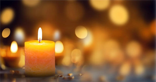 KG Enlighten 3Pk 2" Min Pillars Scented, Jasmine Sandalwood (Az)