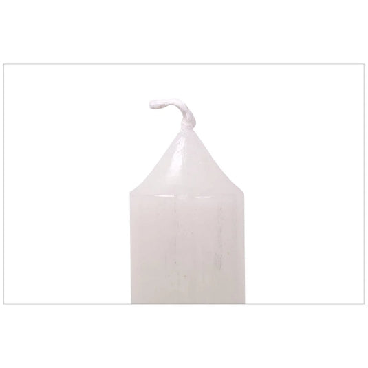 KG Enlighten 4Pk 10" Diner Candle, White, Unscented (Az)