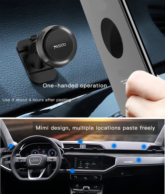 Magnets Mount Bracket Universal Magnetic Car Phone Holder