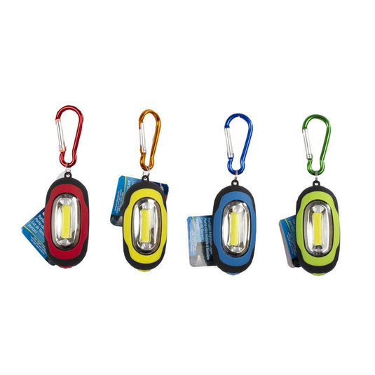 Focus Elec, Portable COB Keychain Light, (HZ) BATT INCL