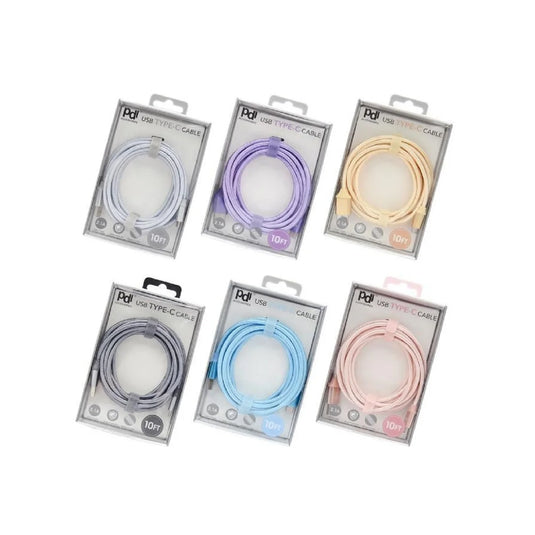 10FT Length USB Type-C Charge & Sync cable For New Android phones