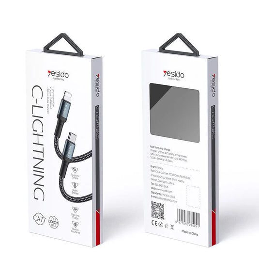 2M 20W fast charging iPhone data cable line