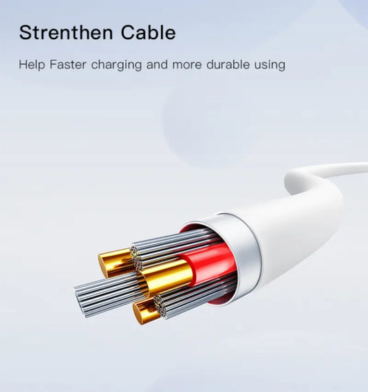 1Meter 60W PVC Cable Type-C To Type-C Fast Charge Data Cable