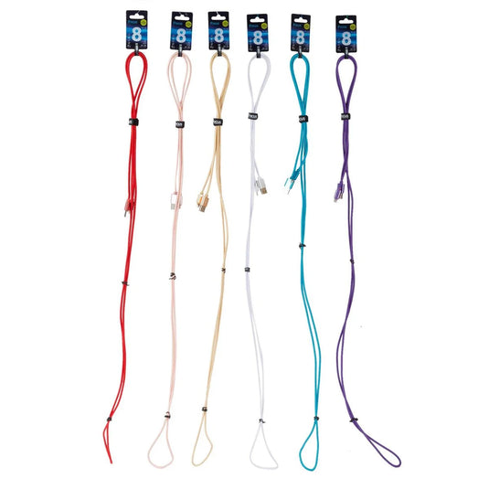iFocus 8ft. Lightning Braided cable, Velcro strap