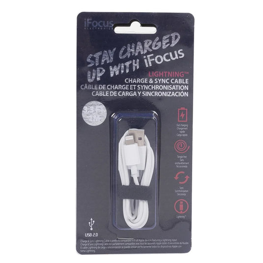 iFocus, 3.3FT Charge&Sync Cable LIGHTNING