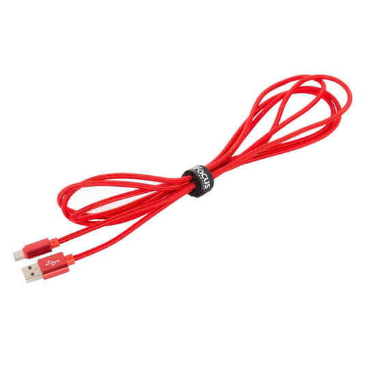 iFocus 8ft. Type C Braided cable, Velcro strap