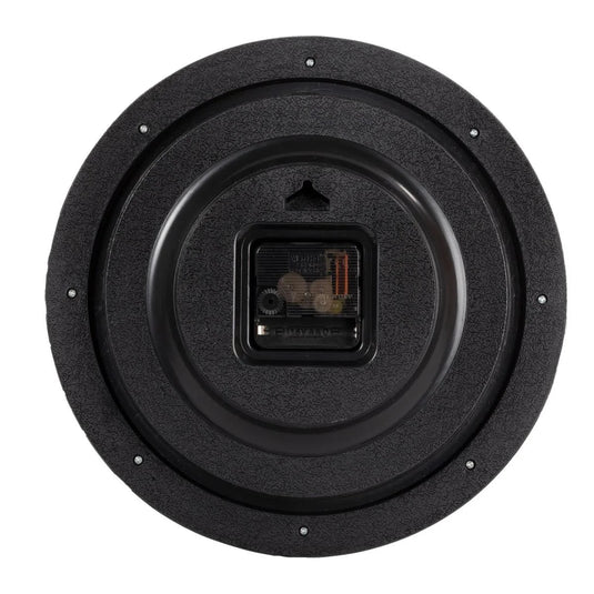 KG Olson 11" Wall Clock, 3 Col Sweep 2Nd Hand (Az)