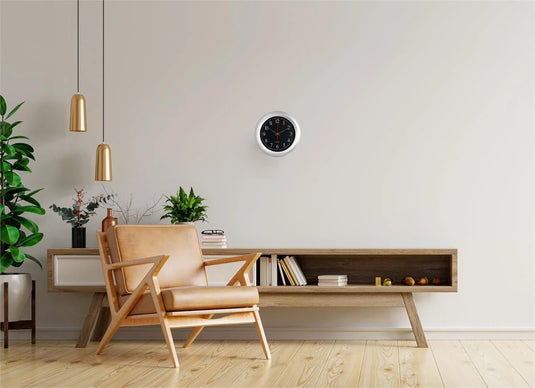 KG Olson 11" Wall Clock, 3 Col Sweep 2Nd Hand (Az)